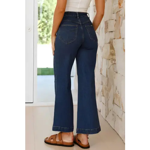 High Waist Bootcut Jeans