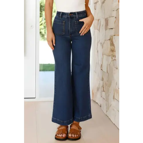 High Waist Bootcut Jeans