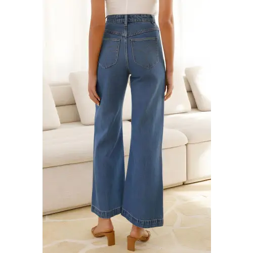 High Waist Bootcut Jeans