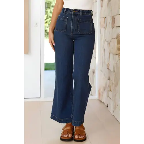 High Waist Bootcut Jeans