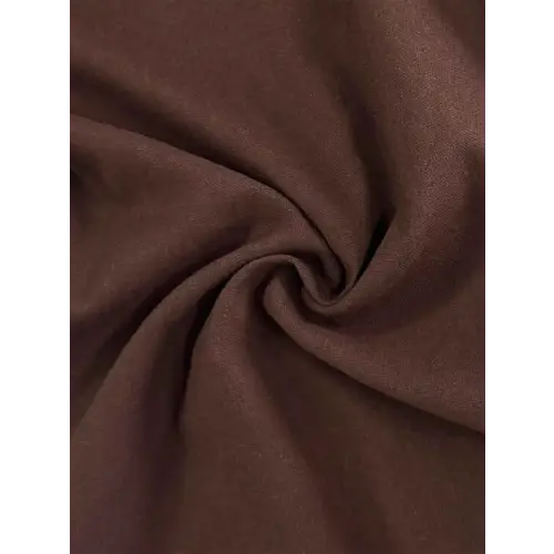 Buttoned Pocketed Cotton-Linen Set