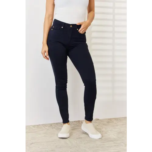 Garment Dyed Skinny Jeans