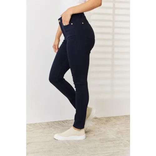 Garment Dyed Skinny Jeans