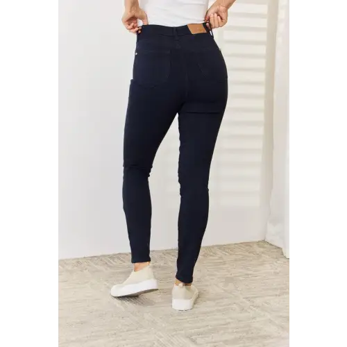 Garment Dyed Skinny Jeans