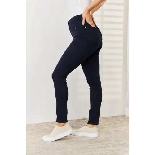 Garment Dyed Skinny Jeans