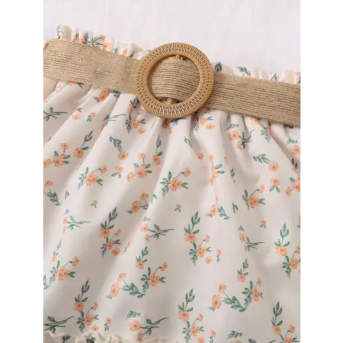Chic Baby's Printed Skirt Set