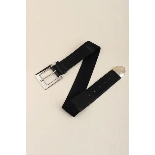 Black Leather Belt