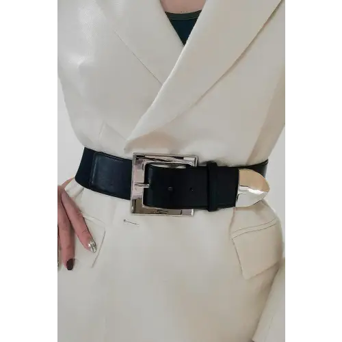 Black Leather Belt