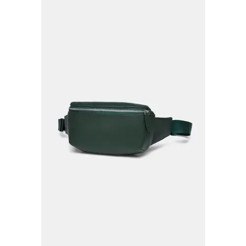 Sleek Black PU Leather Sling Bag for Trendy