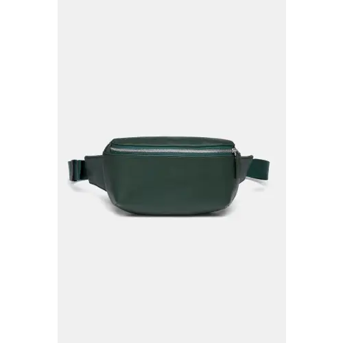 Sleek Black PU Leather Sling Bag for Trendy