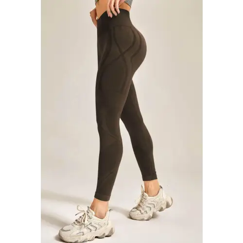 Sleek Black Wide Waistband Leggings