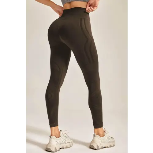 Sleek Black Wide Waistband Leggings