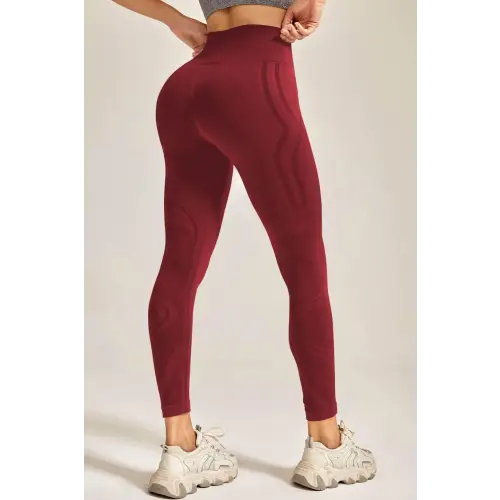 Sleek Black Wide Waistband Leggings