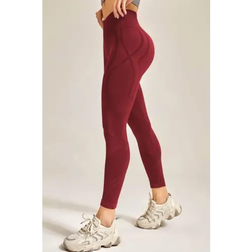 Sleek Black Wide Waistband Leggings
