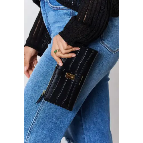 David Jones Wallet Organizes BLACK One Size