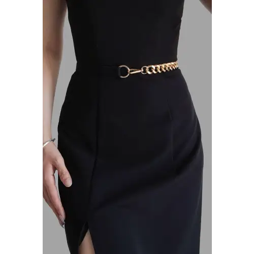 Half Alloy Chain Belt