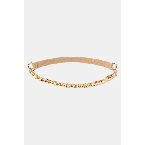 Half Alloy Chain Belt