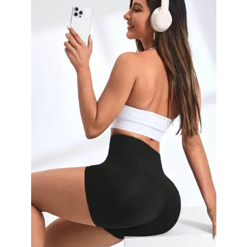 Sleek High Waist Active Shorts for Ultimate Performance