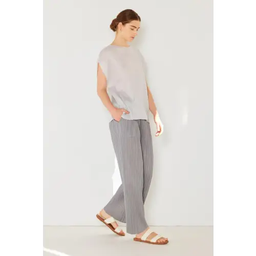 Sleek Pleated Jumpsuit