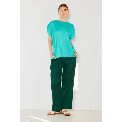 Sleek Pleated Jumpsuit