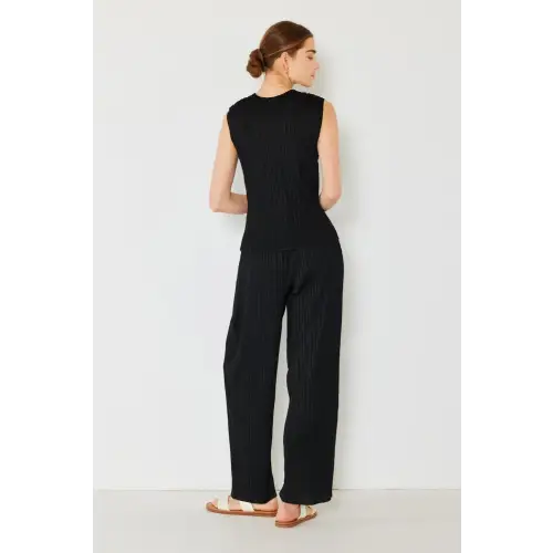 Sleek Pleated Jumpsuit