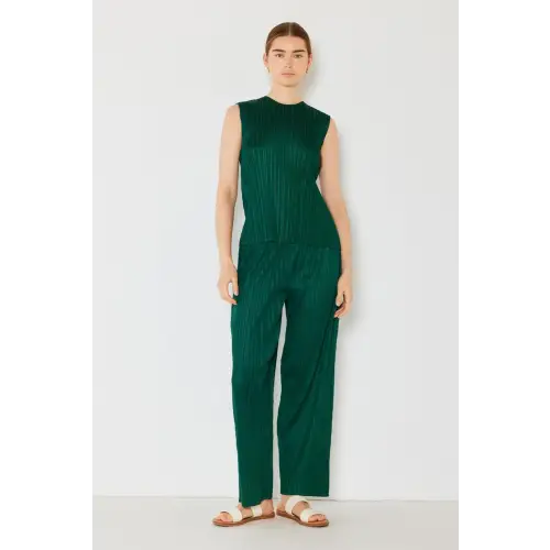 Sleek Pleated Jumpsuit