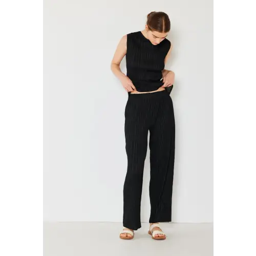 Sleek Pleated Jumpsuit