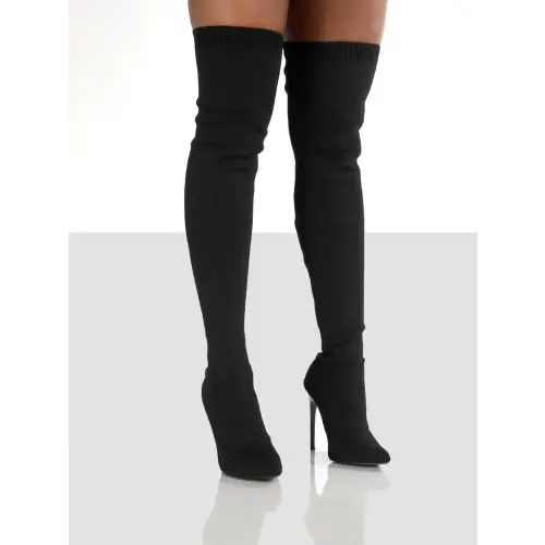 Knee Stiletto Boots