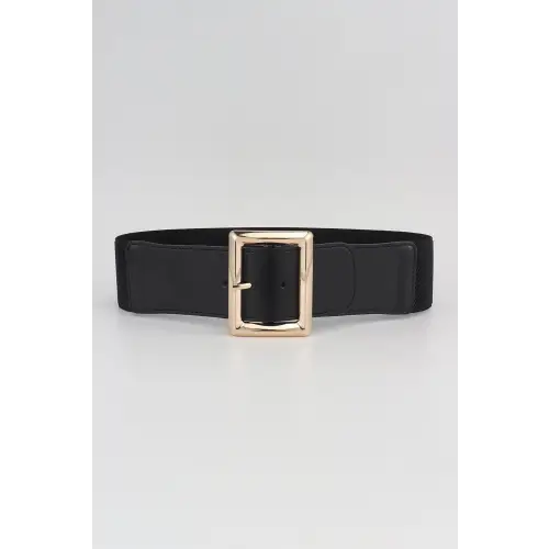 Rectangle Buckle Belt
