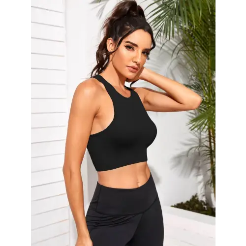 Cropped Trendy Sports Tank Top