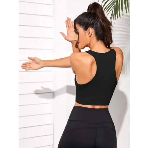 Cropped Trendy Sports Tank Top