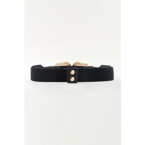 Symmetrical Leather Belt