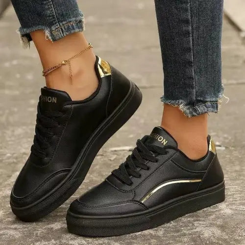 White Leather Sneakers