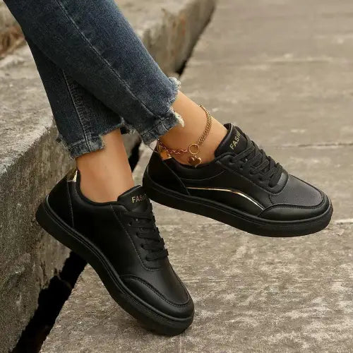 White Leather Sneakers