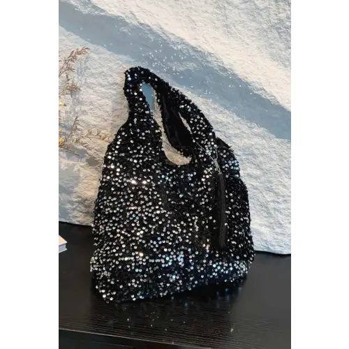 Sparkle in Style with Our Sequin Polyester Handbag for Every Occasion