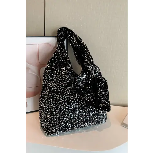 Sparkle in Style with Our Sequin Polyester Handbag for Every Occasion
