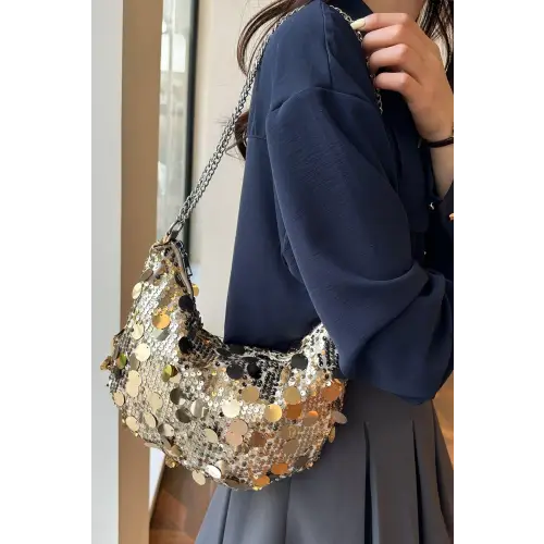Sparkle in Style with Sequin Chain Crossbody Bags