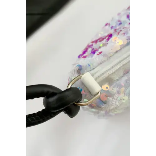 Sparkle with Sequin Shoulder Bags - Double Strap Design