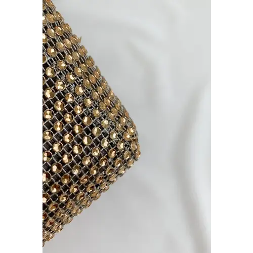 Sparkling Elegance with Crossbody Bag and Removable Strap