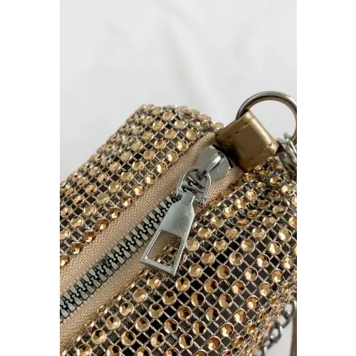Sparkling Elegance with Crossbody Bag and Removable Strap