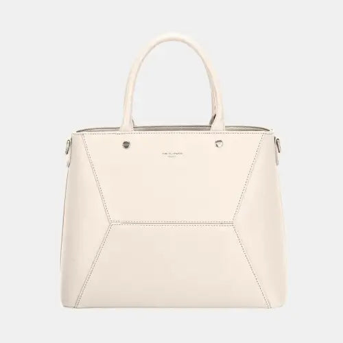 Stunning Handbag Creamy White One Size