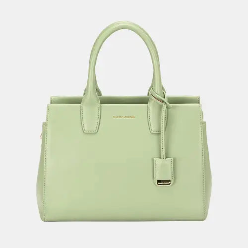 Green David Jones Handbag Apple Green One Size