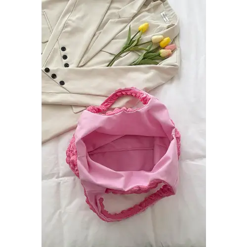 Stunning Polyester Large Handbag