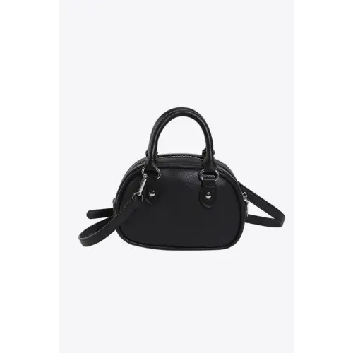 Stunning Gold Dome Leather Handbag Elevates Your Style