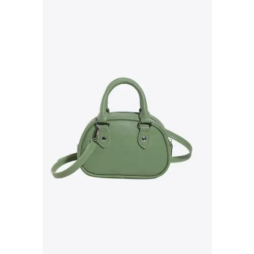 Stunning Gold Dome Leather Handbag Elevates Your Style