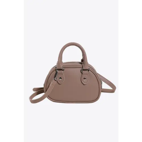 Stunning Gold Dome Leather Handbag Elevates Your Style