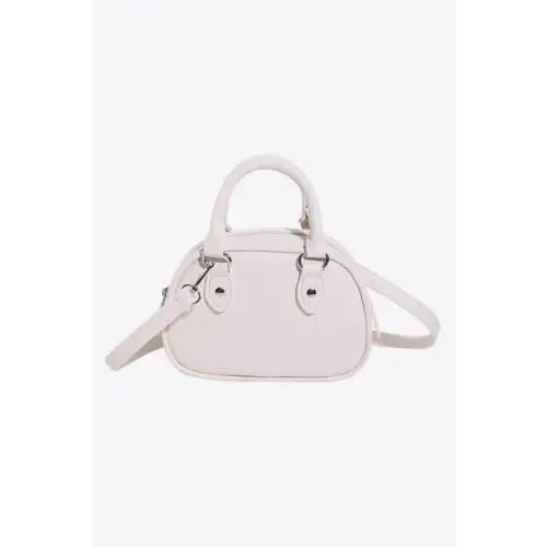 Stunning Gold Dome Leather Handbag Elevates Your Style