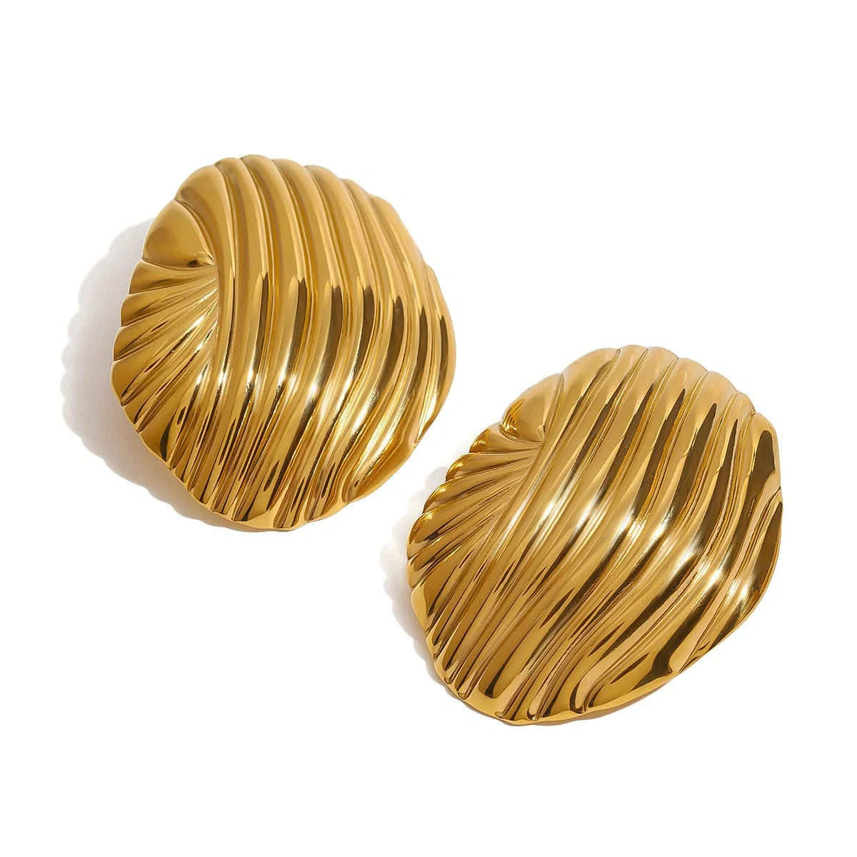 Stunning Gold Geometric Earrings