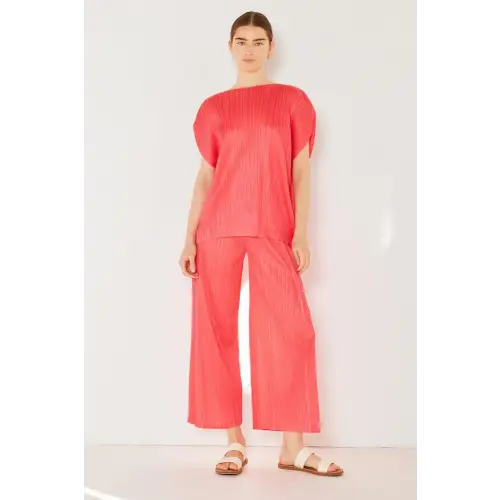 Coral Pantsuit Set