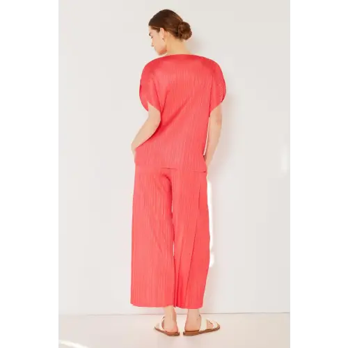 Coral Pantsuit Set